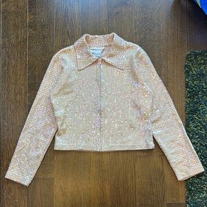 Vintage Pearlescent Sequin Jacket